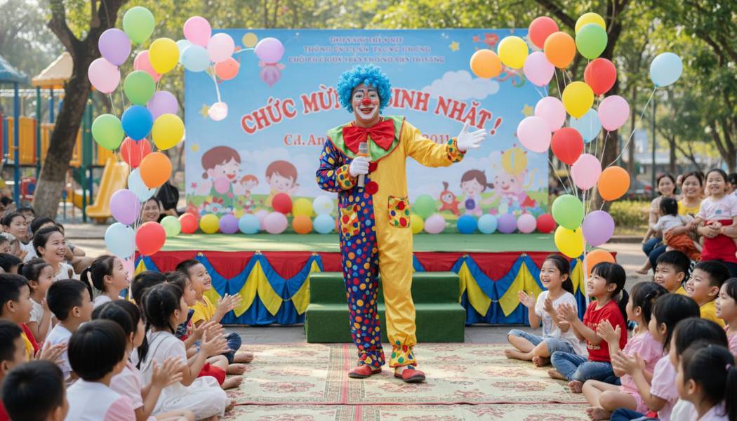 Thuê Chú Hề Tổ Chức Sinh Nhật Tại Bình Phước. Ảnh 2